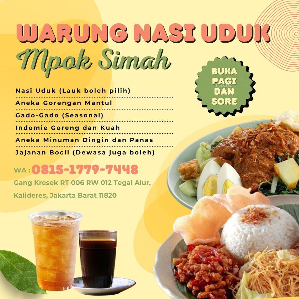 Booth / Etalase / Gerobak Makanan Nasi