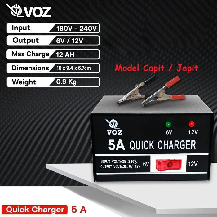 Charger Aki 6 Volt Dan 12 Volt, Charger Aki Motor 6 Volt Dan 12 Volt