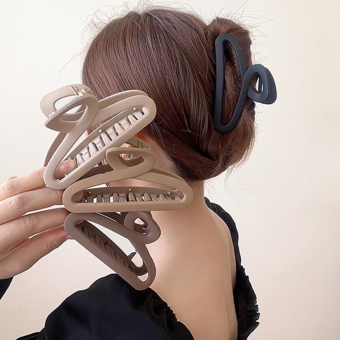 11CM - JEPITAN RAMBUT SALON KOREA DOFF MODEL OVAL PANJANG / JEDAI SALON MATTE DOFF KOREA ORIGINAL