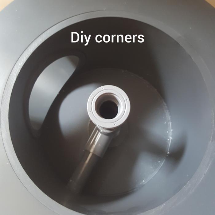 Bottom drain kolam koi 3 inchi + Tutup bottom drain regular