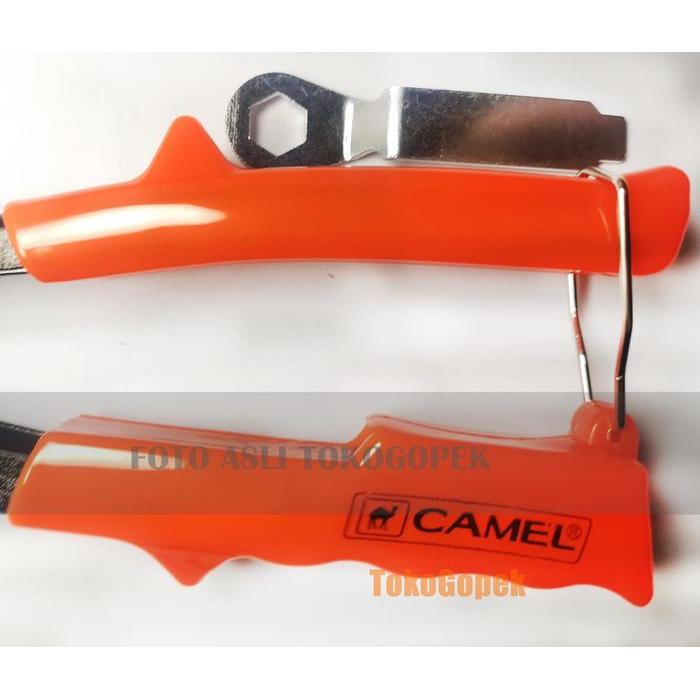 Paket Tang Rivet 2 Pcs - Tang Rivet Camel + Gunting Baja Ringan 10" Terbaik