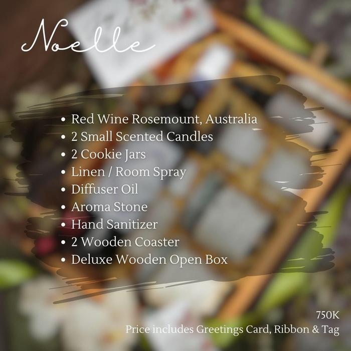 Aurora Cny Hampers Imlek Large Hadiah Hampers Dengan Red Wine Scented Candles Premium Quality