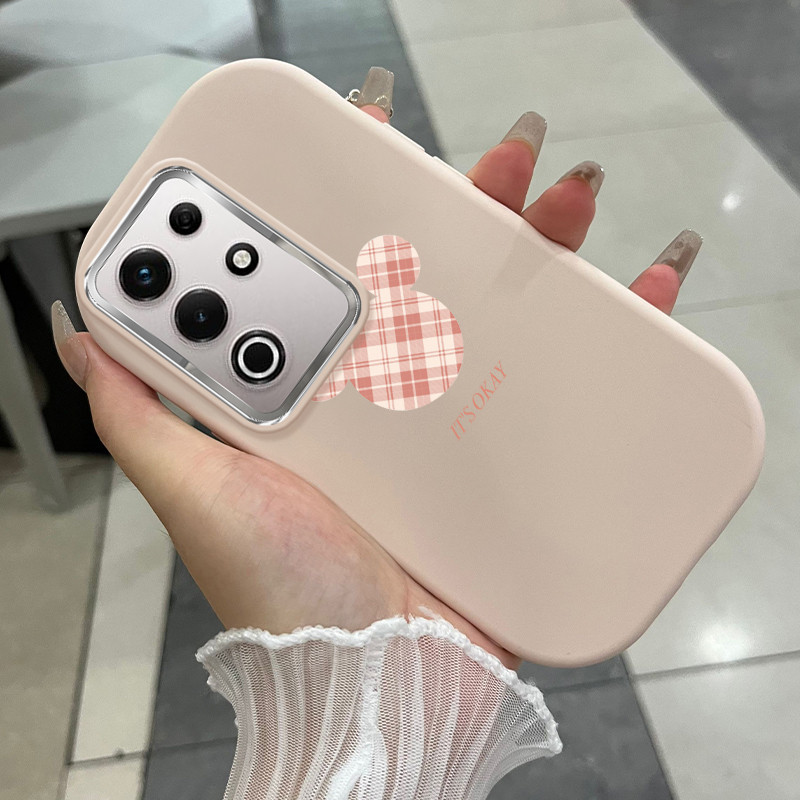 Casing Hp Untuk Itel S25 Ultra S23 Plus A80 Case Simple Mickey Pola Kesing silikon berbahan Cesing S