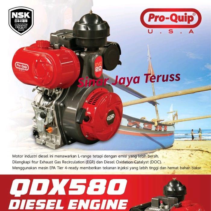 Engine Diesel Pro Quip QDX 580 BISA GRAB