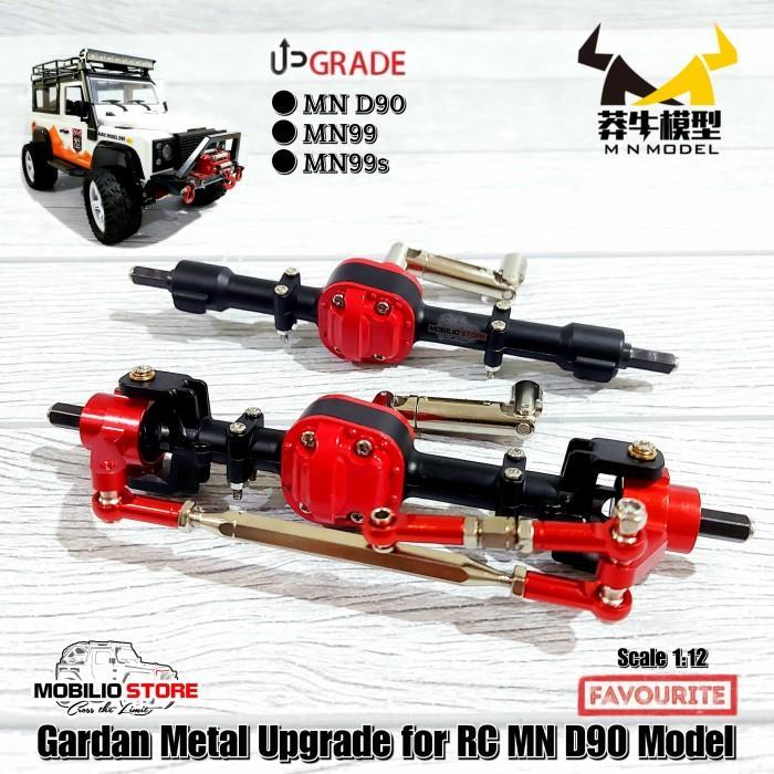 Upgrade Part Gardan Axle Shaft Full Metal Set Remote Control RC MN D90