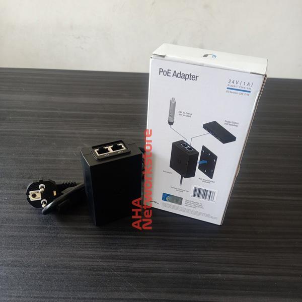 Adaptor Poe 24V 1A Gigabit Port Ubnt Adapters Poe-24-24W-G