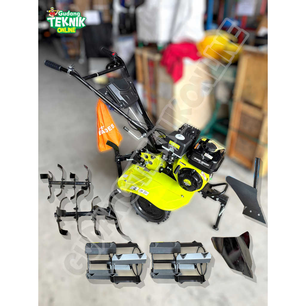 PROMO SPESIAL Mesin Traktor Mini Cultivator PROQUIP REX800 / Mesin Bajak Sawah Basah Kering  Pembaja