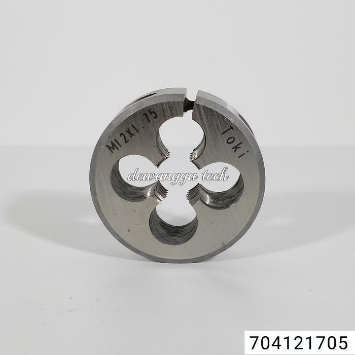 Senai M12X1.75 Round Dies M12 X 1.75 Snei Sney Bulat M12
