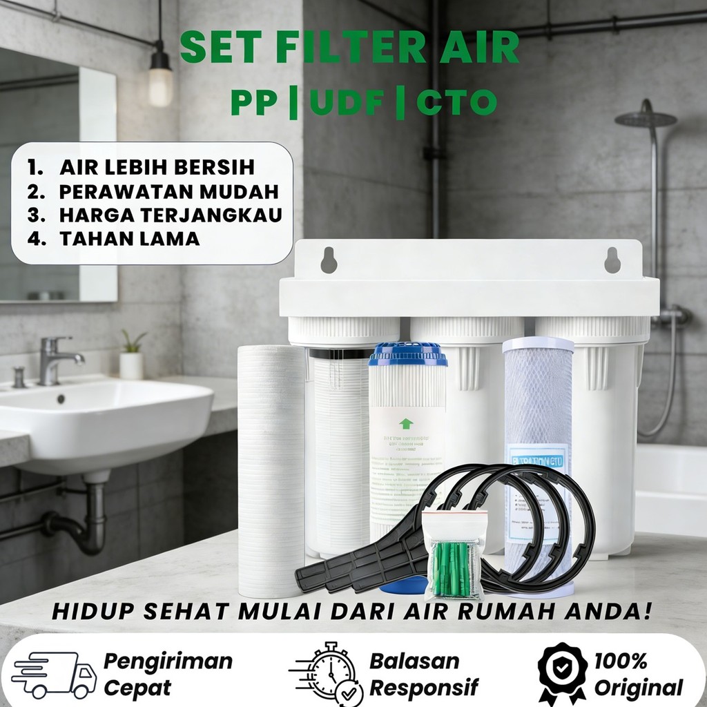 Filter Air Sumur / Filter Air Keruh /Paket Filter Air - DER DOLY
