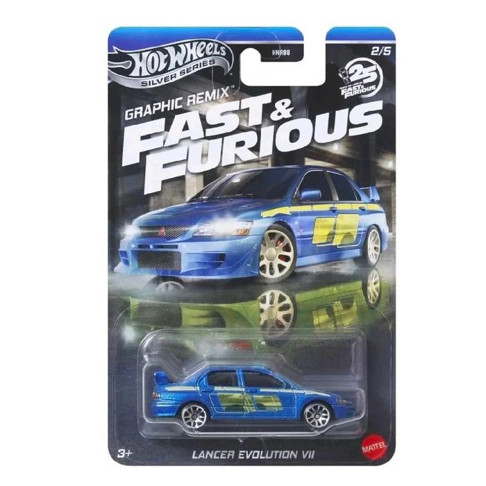 HOT WHEELS FAST & FURIOUS LANCER EVOLUTION VII - GRAPHIC REMIX FAST & FURIOUS