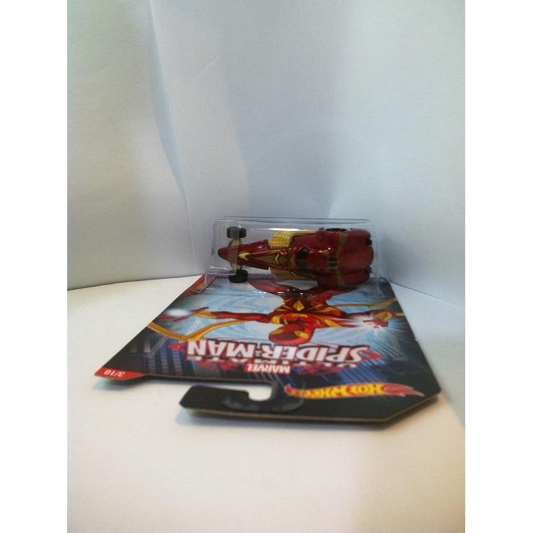 HOT WHEELS. 2015 MARVEL ULTIMATE SPIDER-MAN - HAMMERED COUPE. KRO