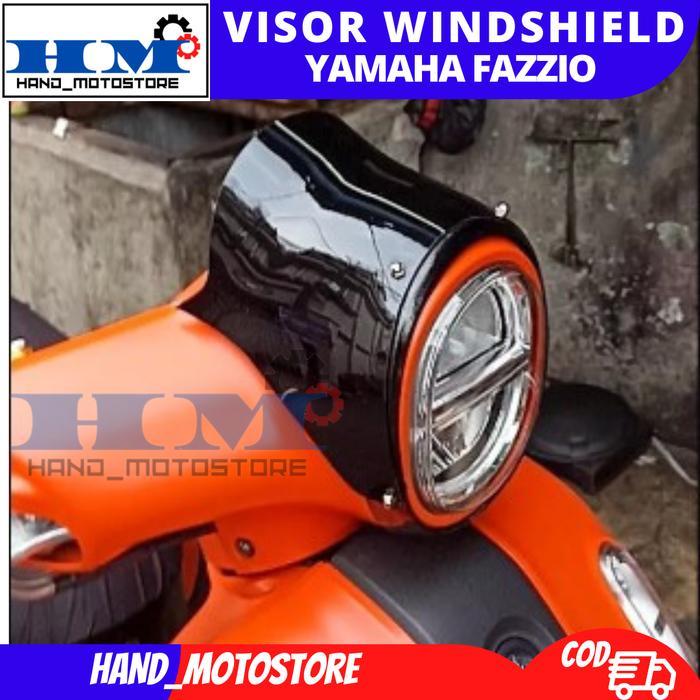 Best Seller [Cod] Visor Windshield Fazzio / Cover Windshield Fazzio /Topi Headlamp Original