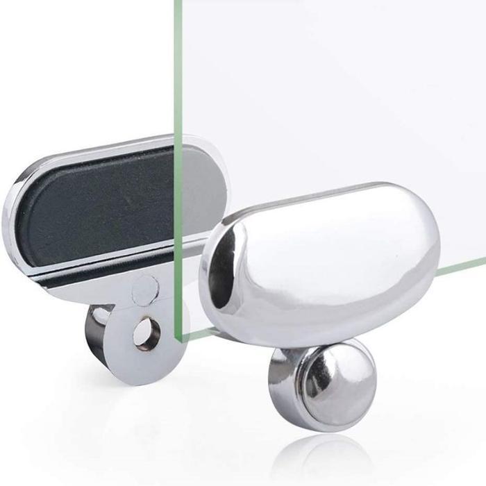 4Pcs Penjepit Cermin Kaca / Klem Jepit Kaca Cermin Stainless