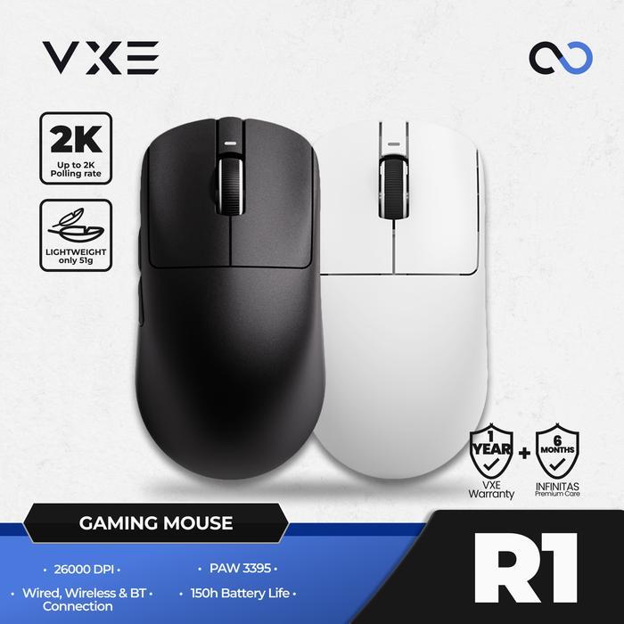 VXE R1 1K Wireless Light Weight Gaming Mouse