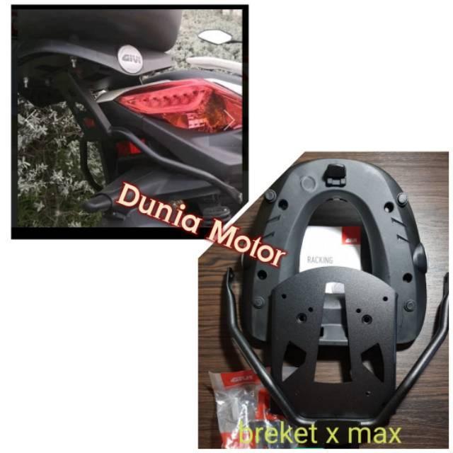 BREKET BOX SRV XMAX MERK GIVI BRACKET BREKET GIVI XMAX BREKET TOP BOX TOPBOX