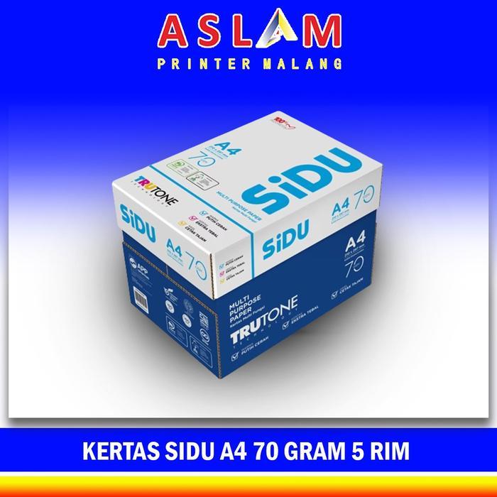 Kertas A4 Sidu PaperOne 70 Gsm 75 Gsm Kertas HVS A4 Sidu PaperOne 1Box