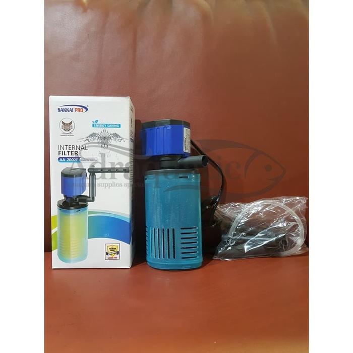 SAKKAI PRO AA-2002F INTERNAL FILTER POMPA AIR CELUP FILTER AQUARIUM