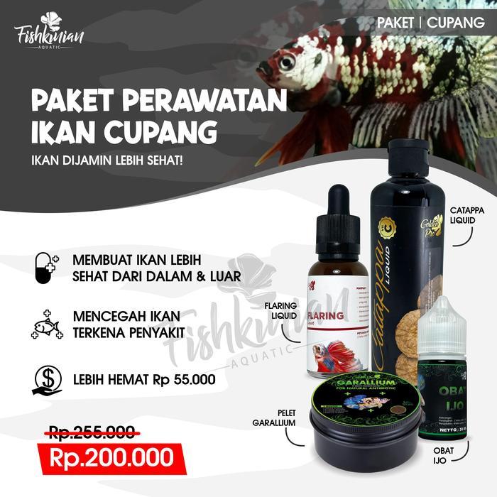 Paket Perawatan Ikan Cupang