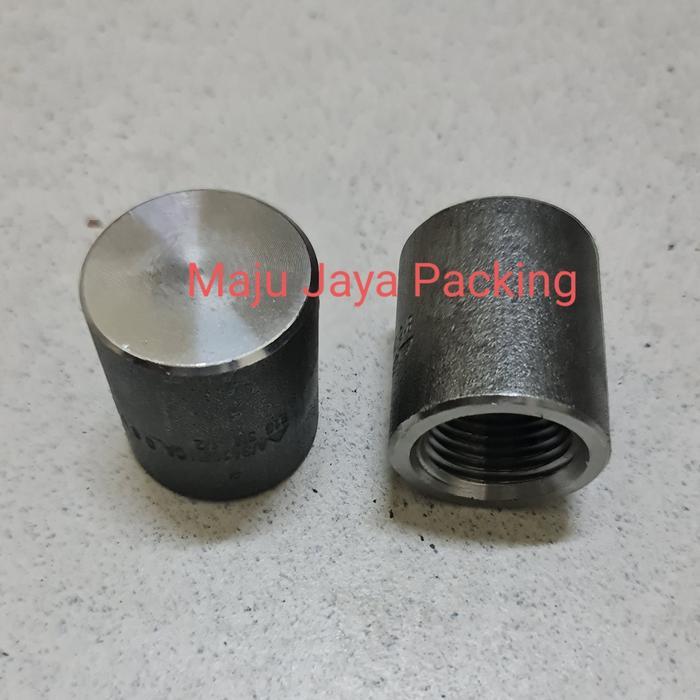 Dop / Cap besi A105 3000 psi drat 3/4" inch