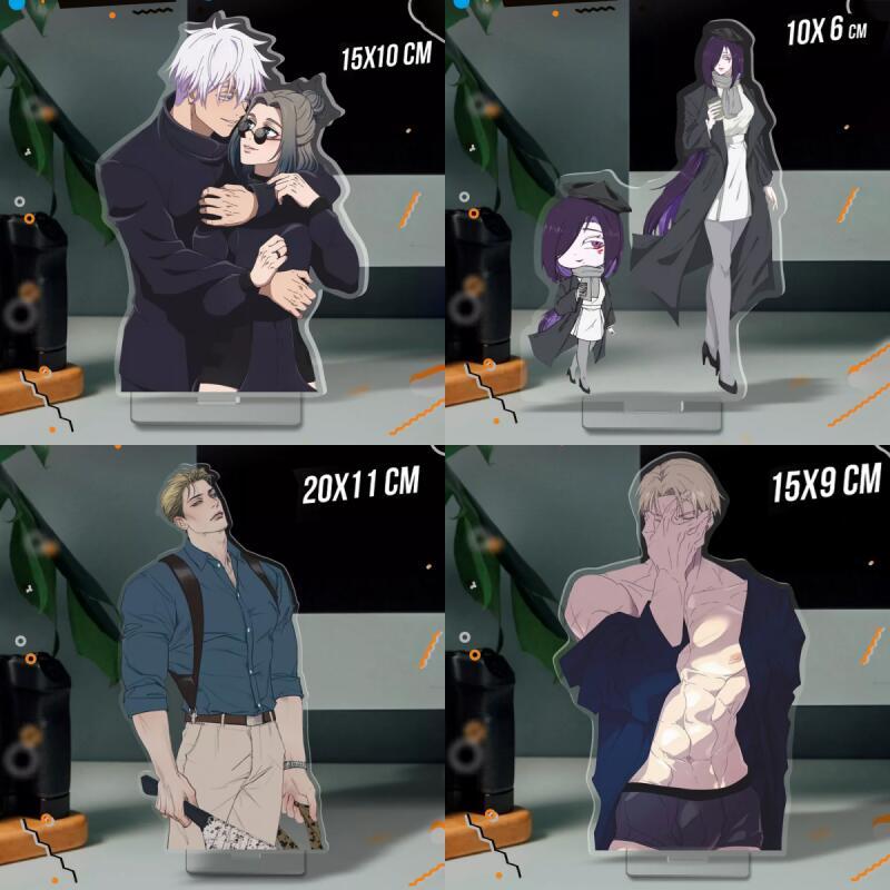 Acrylic Standee for Mei Mei Nanami Kento Gojo Satoru Diy Anime Cartoons Acrylic Key Stand Standing