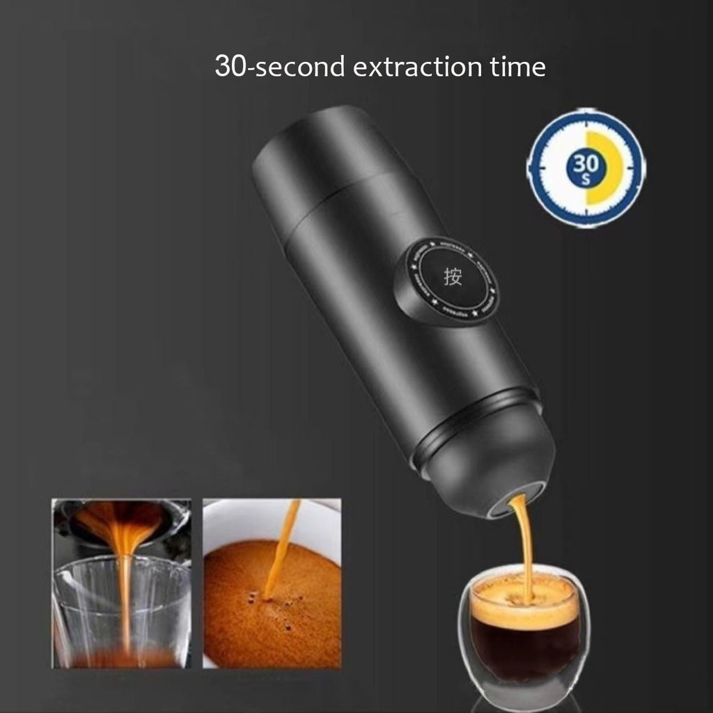 Portable Capsule Coffee Machine Espresso Coffee Machine Travel Outdoor Coffee Machine Mini Small
