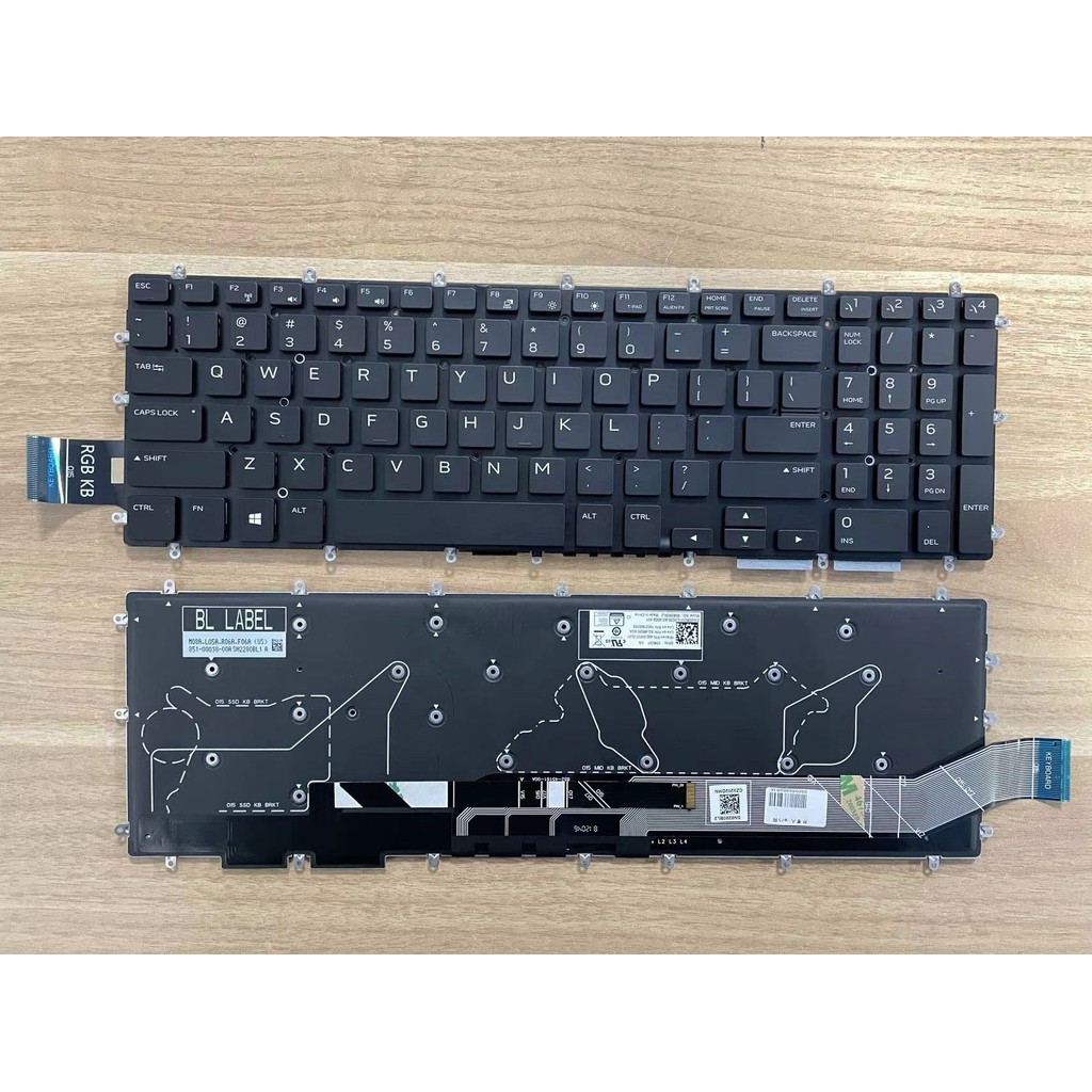 For Alienware M17 ALW15M P79F001 Keyboard G5-5500