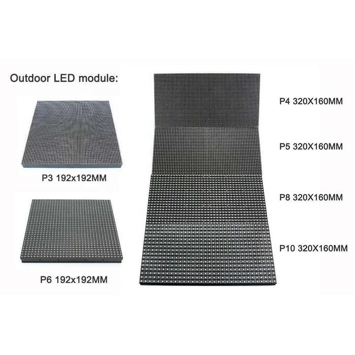 P4 P5 P6 P8 P10 OUTDOOR WATERPROOF LED ADVERTISING PANELS OUTDOOR DIGITAL SCREEN OUTDOOR LED DISPLAY