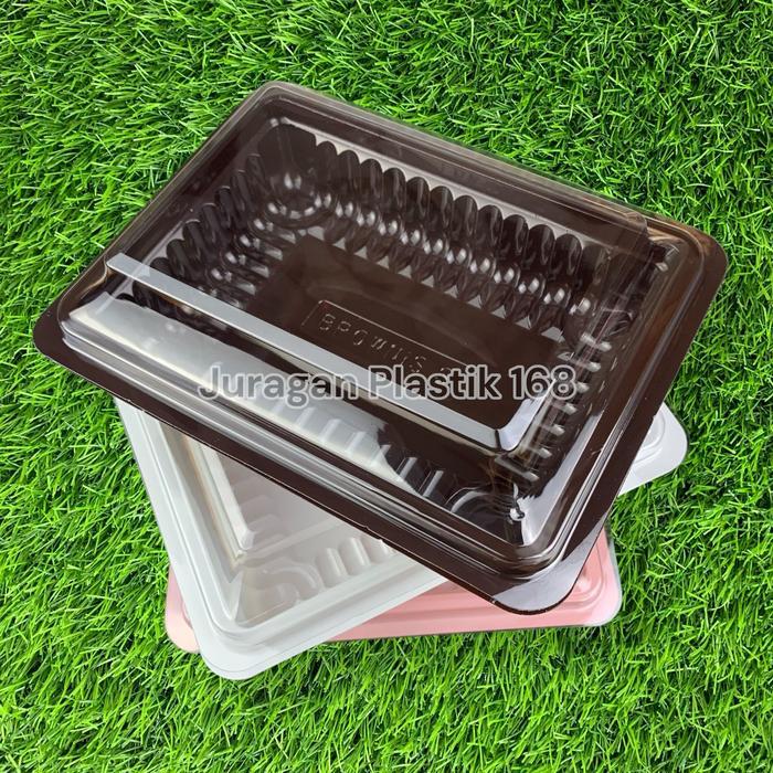 Mika Brownies S - Size S Kecil - Kotak Bento Nasi Kuning - Tray Bento Terlaris