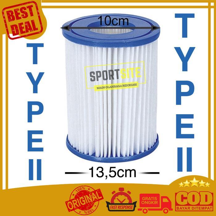 Bestway Filter Pompa Saringan Kolam Renang Cartridge Flowclear