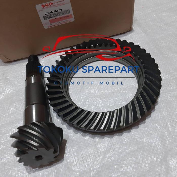 gear set 10x43 mobil suzuki APV Arena Mega Carry gear kit crown wheel gigi gardan 27310-60K00
