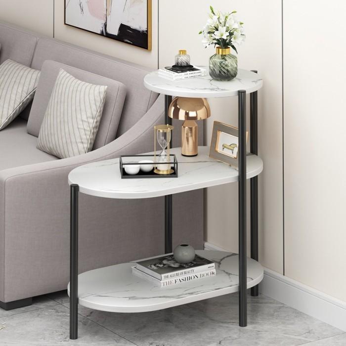 Informa - Meja Tamu Meja Tamu Meja Minimalis Meja Samping Tiga Tingkat