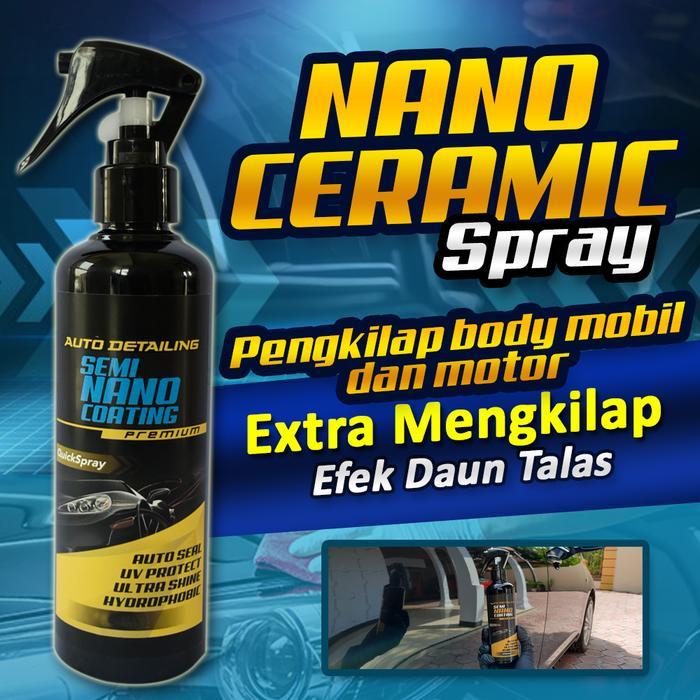 Semi Nano Ceramic Coating / Nano Coating / Pengkilap Body Motor