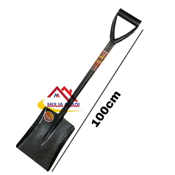 [] Sekop Pasir Full Besi Crocodile RATA /Sekop Pasir Hamerstone Buaya/ sekop gagang besi kualitas