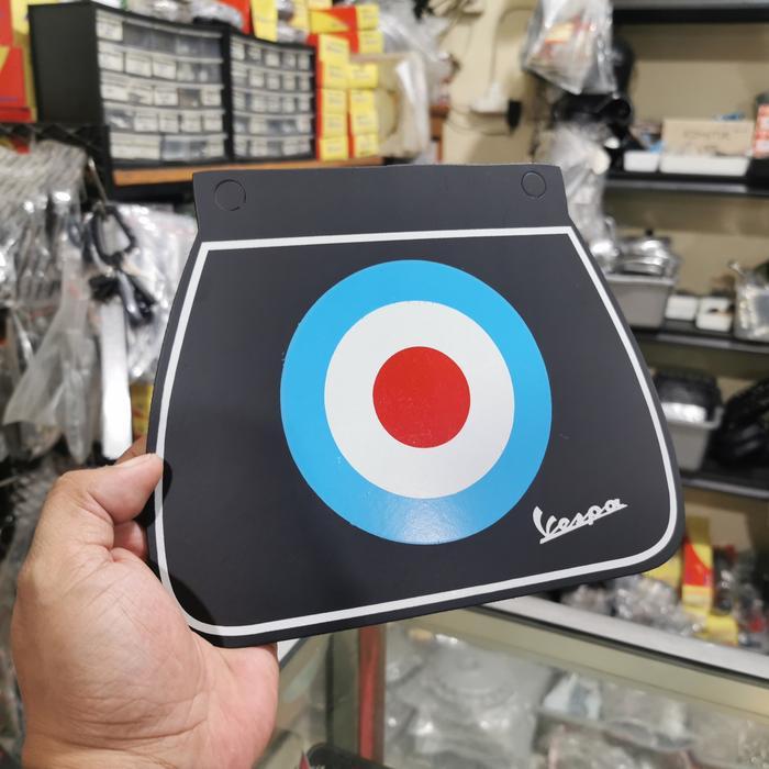ASLI Mudflap Kepet kaet lumpur belakang tebal Mod Vespa vespa READY STOCK