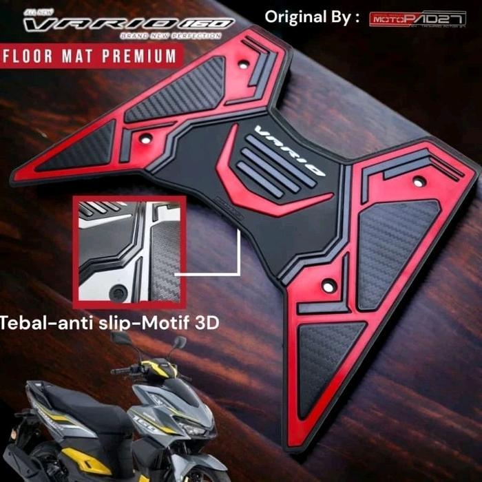 ASLI Kaet Vario 160 Pijakan alas kaki Motor Vario 160 Alas kaki Motor Vario 160 Premium READY STOCK