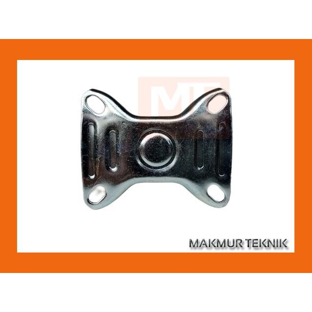 Roda Troli - Caster - Roda karet 4 inch Mati
