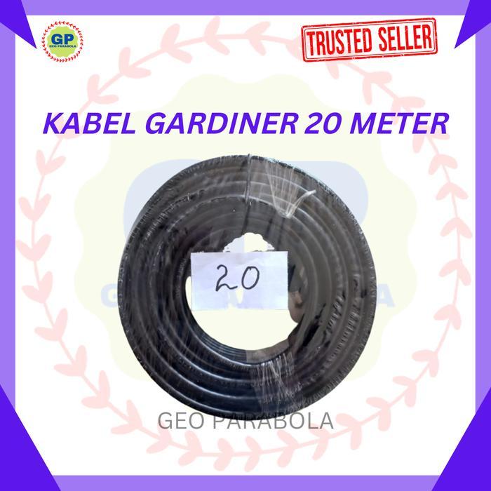 Kabel Parabola Gardiner 20 Meter + Jack Konektor