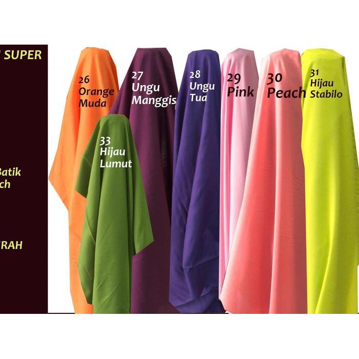 "New" Kain Furing Asahi Super Premium Per Meter