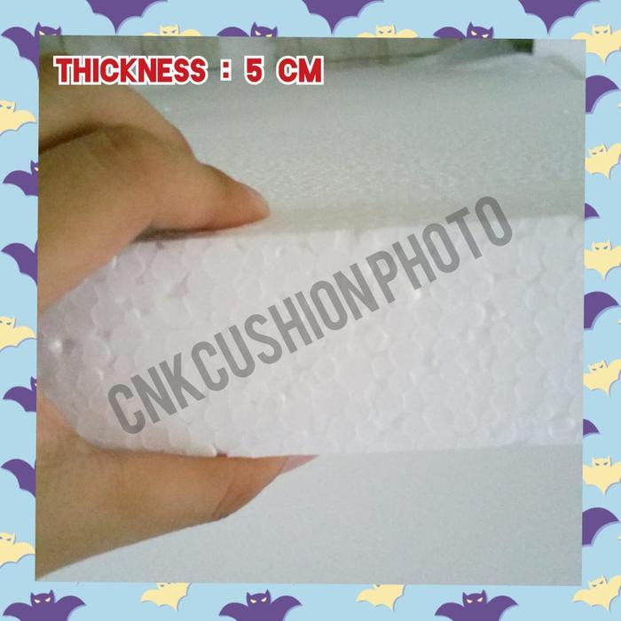 Styrofoam Gabus Stereofoam Lembaran - Packing / Mading (100X50X5 Cm)