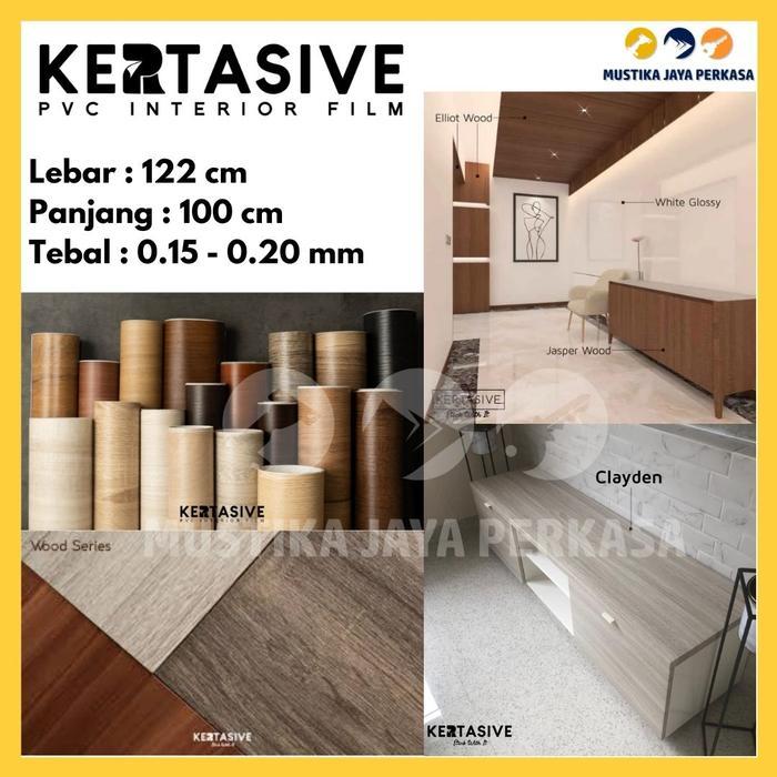 KERTASIVE CONCRETE SERIES DECOSHEET STICKER PVC INTERIOR FILM MURAH