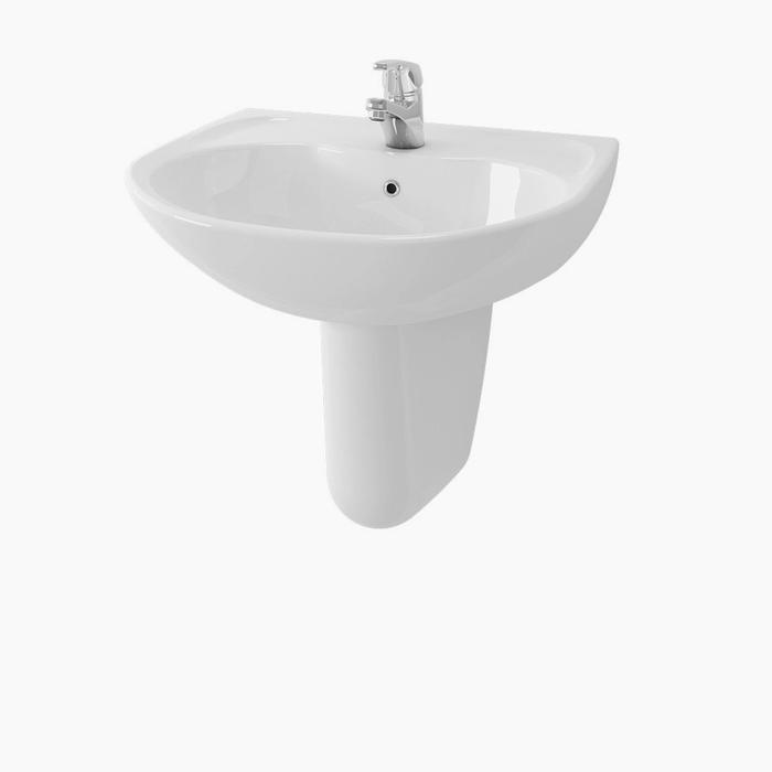 Wastafel Toto LW 241 CJ / LW 242 HFJ (Body + Kaki Wastafel)