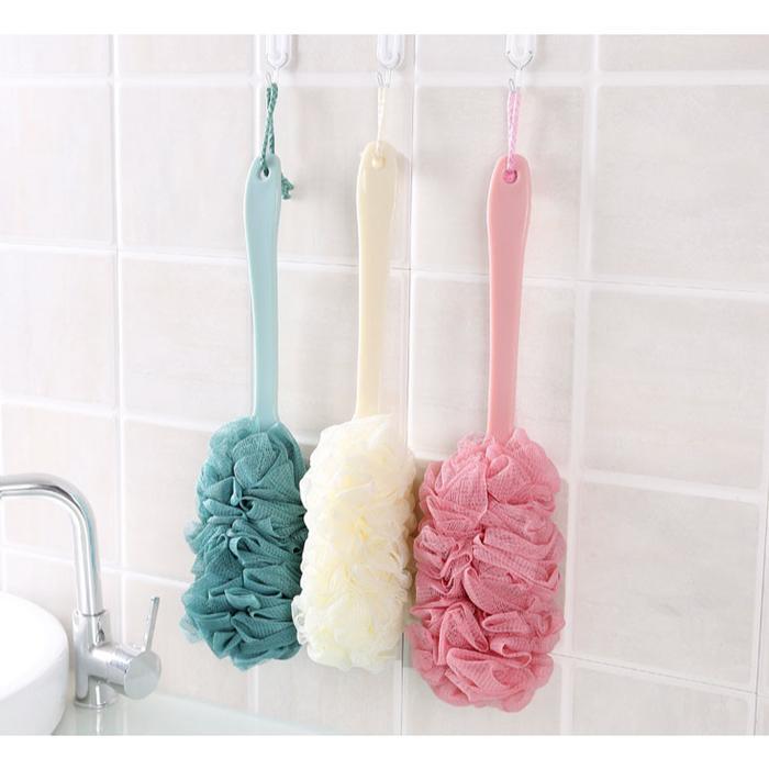 Shower Puff Mandi Gagang Panjang 1189