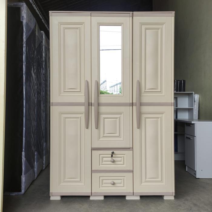 Olymplast OTC 3PL Modern - Lemari Plastik Olymplast OTC 3 Pintu Modern
