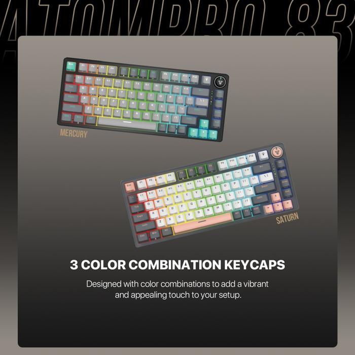 Fantech Atom96 Atom 96 Pro Series Wireless Mechanical Gaming Keyboard Hotswap Atom-96 Pro Mk914