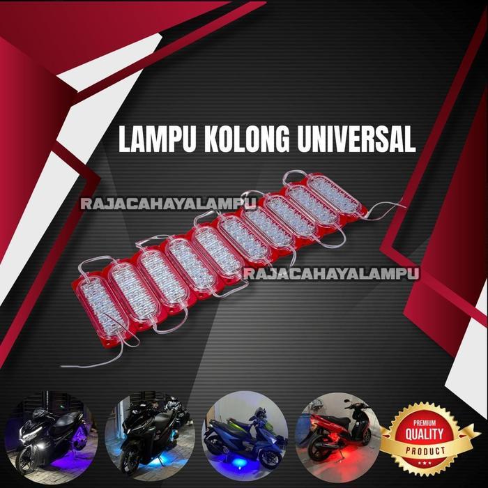 Lampu Kolong 12 LED Universal Motor Mobil Harga Satuan Lampu LED Kolong Variasi Terang Waterproof