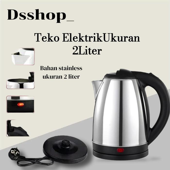 Philips - Teko Ketle Pemanas Air Elektrik Portable 2L