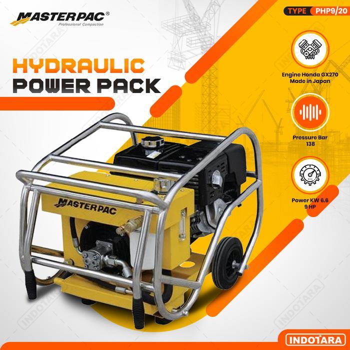 Masterpac Hydraulic Power Pack PHP9/20H.2 C/W HONDA GX270