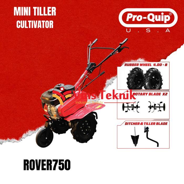 Mini tiller cultivator mesin bajak sawah Proquip ROVER750 ROVER 750