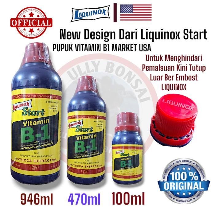 LIQUINOX START VITAMIN B1 TANAMAN 470 ML USA