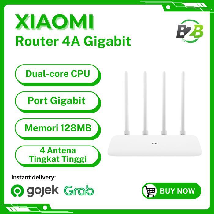 Terlaris Best Quality 100% Original Xiaomi Router 4A Gigabit Edition Dual-Core Full Gigabit Wifi